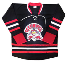 Load image into Gallery viewer, Custom Hockey Jerseys with an Icehawks Embroidered Twill Logo
