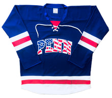 Load image into Gallery viewer, Custom Hockey Jerseys with a PENN Embroidered Twill Logo