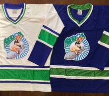 Load image into Gallery viewer, Custom Hockey Jerseys with the Aeros Embroidered Twill Logo