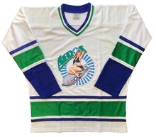 Load image into Gallery viewer, Custom Hockey Jerseys with the Aeros Embroidered Twill Logo