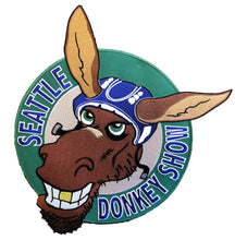 Laden Sie das Bild in den Galerie-Viewer, Individuelle Hockey-Trikots mit einem aufgestickten Twill-Logo der Seattle Donkey Show