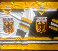 Load image into Gallery viewer, Custom Hockey Jerseys with a Germany Twill Logo
