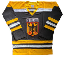 Load image into Gallery viewer, Custom Hockey Jerseys with a Germany Twill Logo