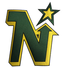 Load image into Gallery viewer, Custom hockey jerseys with North Stars logo