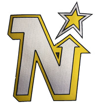 Load image into Gallery viewer, Custom hockey jerseys with North Stars logo