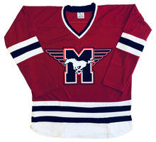 Charger l'image dans la galerie, Custom Hockey jerseys with the Mustangs logo