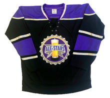 Load image into Gallery viewer, Custom hockey jerseys with the Ale-Stars embroidered twill crest