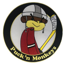 Load image into Gallery viewer, Puck'N Monkeys embroidered twill logo