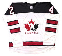Laden Sie das Bild in den Galerie-Viewer, Individuelle Hockey-Trikots mit einem gestickten Team Canada-Twill-Logo 
