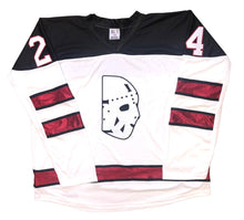 Laden Sie das Bild in den Galerie-Viewer, Individuelle Hockey-Trikots mit aufgesticktem Twill-Logo mit Torwartmaske 
