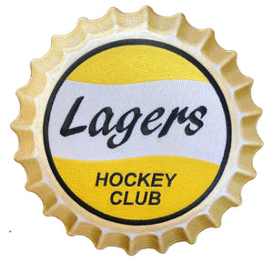 Purple Hockey Jerseys with the Lagers Hockey Club Twill Logo