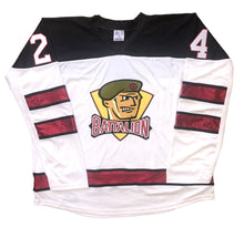 Load image into Gallery viewer, Custom Hockey Jerseys with a Battalion Embroidered Twill Logo
