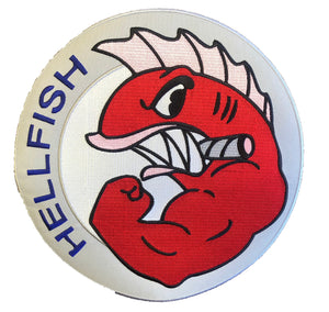 Individuelle Hockey-Trikots mit dem gestickten Hellfish-Twill-Logo 