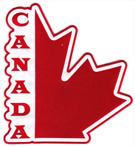 Individuelle Hockey-Trikots mit einem gestickten Team Canada-Twill-Logo 