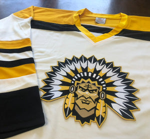 Custom Hockey Jerseys with an Indian Logo