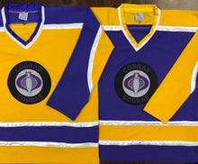 Load image into Gallery viewer, Custom Hockey Jerseys with the Cobras Embroidered Twill Logo
