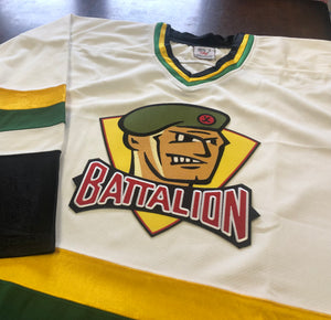 Custom Hockey Jerseys with a Battalion Crest
