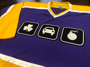 Individuelle Hockey-Trikots mit dem irischen Autobomben-Logo