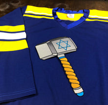 Load image into Gallery viewer, Custom Hockey Jerseys with the Team Justice Logo
