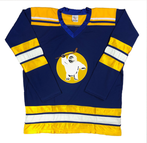 Custom Hockey Jerseys with a Snowman Logo