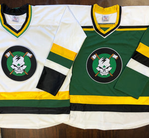 Custom Hockey Jerseys with a Skull Crest