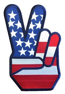 Individuelle Hockey-Trikots mit einem aufgestickten Peace-Zeichen aus Twill-Logo