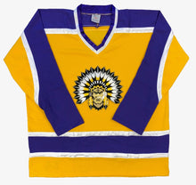 Load image into Gallery viewer, Custom Hockey Jerseys with an Indian Twill Logo
