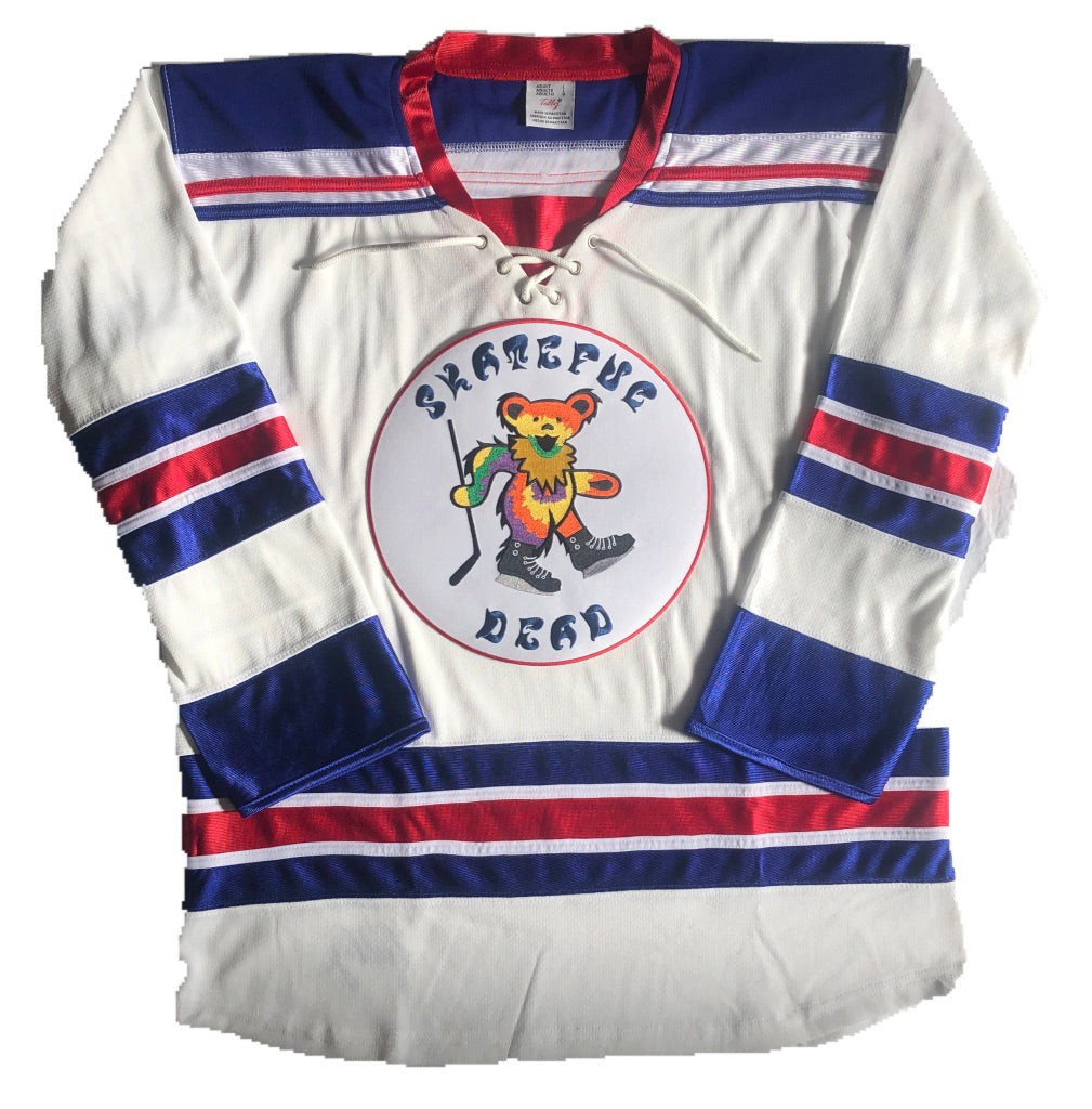 Custom Hockey Embroidered Crewneck Sweatshirt Vintage Style 