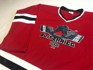 Custom hockey jerseys with the Blitzkrieg logo