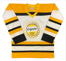 Load image into Gallery viewer, Custom Hockey Jerseys with the Lagers Hockey Club Embroidered Twill Logo
