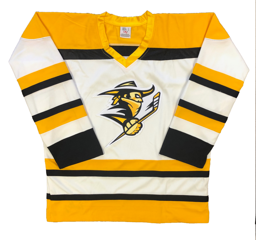 Custom Hockey Jerseys with a Bandits Embroidered Twill Logo