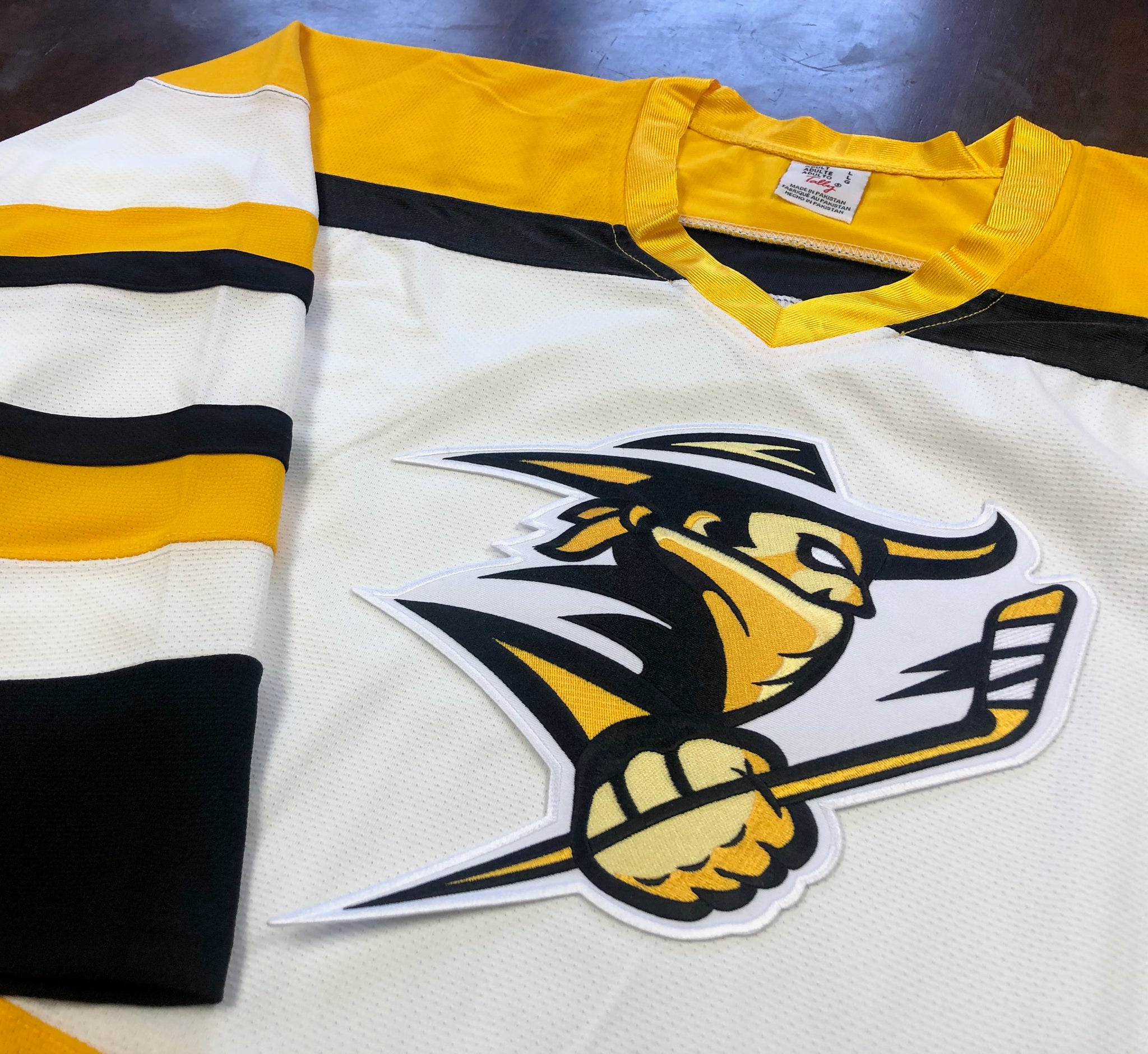 Custom Hockey Jerseys with the Johnny Canuck Twill Logo – Tally Hockey  Jerseys