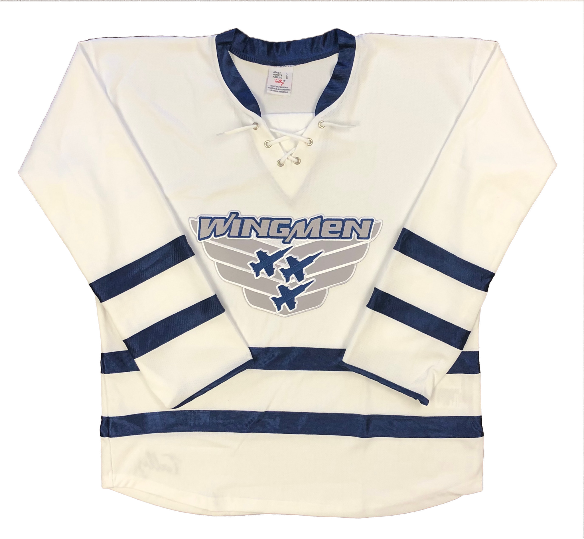 Phantoms White Hockey Jersey