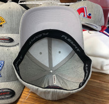 Load image into Gallery viewer, Flex-Fit Hat with a Jurassic Puck (crest / logo $39 (Heather)
