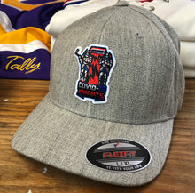 Load image into Gallery viewer, Flex-Fit Hat with a Knights (crest / logo $39 (Heather)
