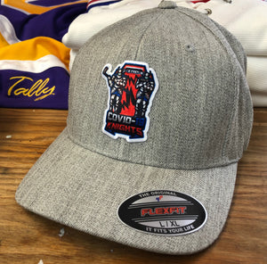 Flex-Fit Hat with a Knights (crest / logo $39 (Heather)