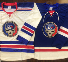 Load image into Gallery viewer, Custom Hockey Jerseys with a Steal Your Face Twill Logo
