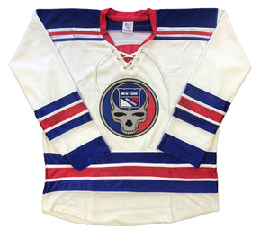 Custom Hockey Jerseys with a Steal Your Face Twill Logo