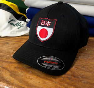 Flex-Fit Hat with a team Japan crest / logo $39 (Black)