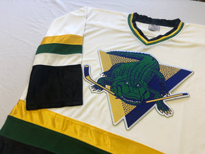 Custom hockey jerseys with Gators logo