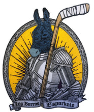Laden Sie das Bild in den Galerie-Viewer, The Sparkle Donkeys embroidered twill team logo.
