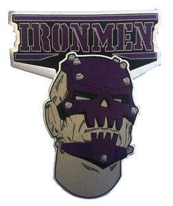 The Ironmen embroidered twill logo