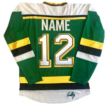 Load image into Gallery viewer, Custom Hockey Jerseys with the Bar Down Twill Logo
