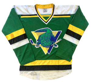 Custom Hockey Jerseys with a Gators Twill Logo