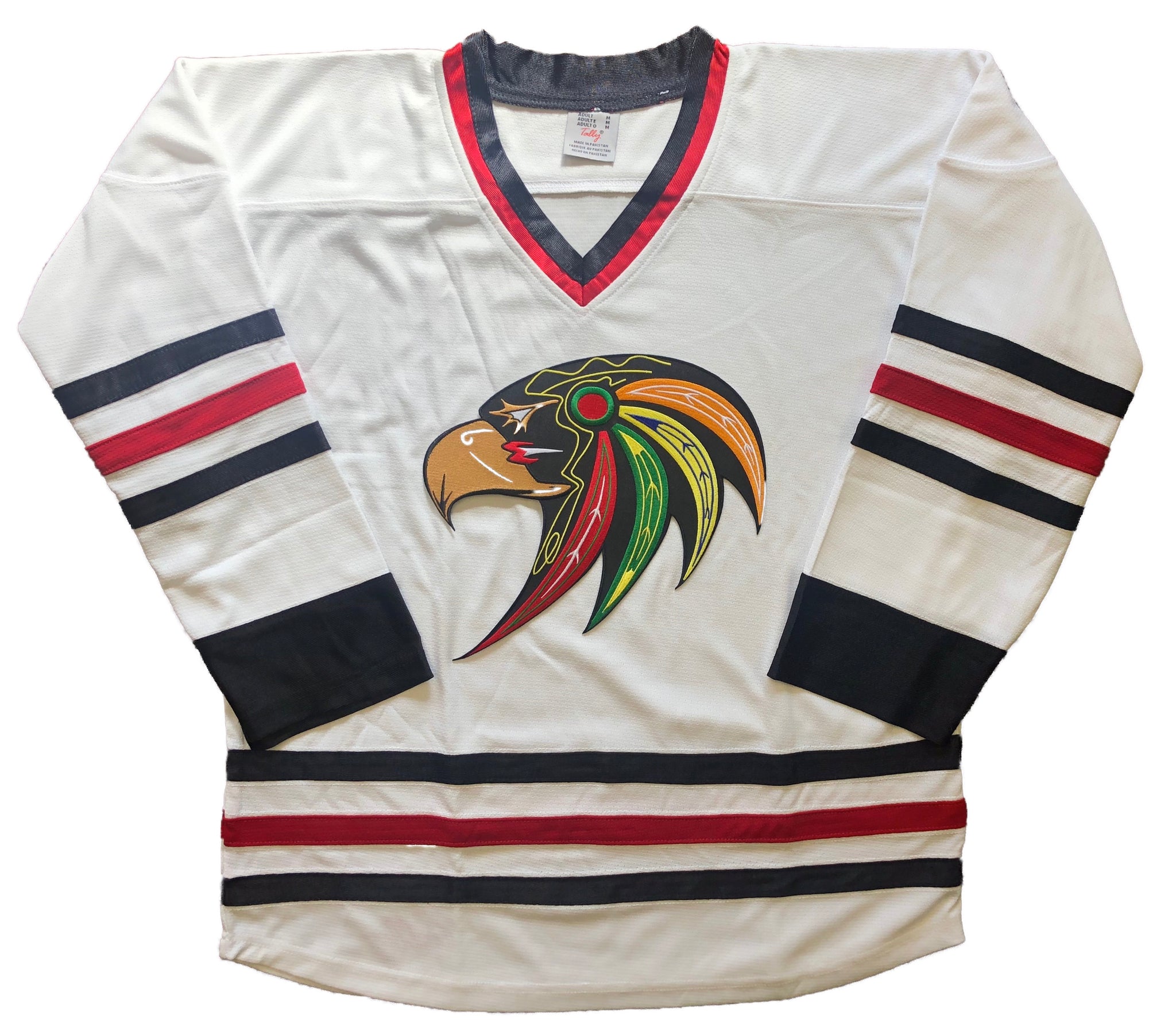 Cool Hockey Hawks Ice Hockey Jersey With A Logo Accept Put Your