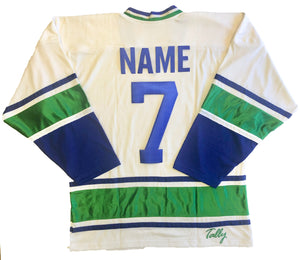 Custom Hockey Jerseys with a Iceholes Embroidered Twill Logo