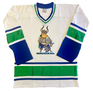 Custom Hockey Jerseys with the Brewmasters Twill Logo
