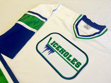 Load image into Gallery viewer, Custom Hockey Jerseys with a Iceholes Embroidered Twill Logo
