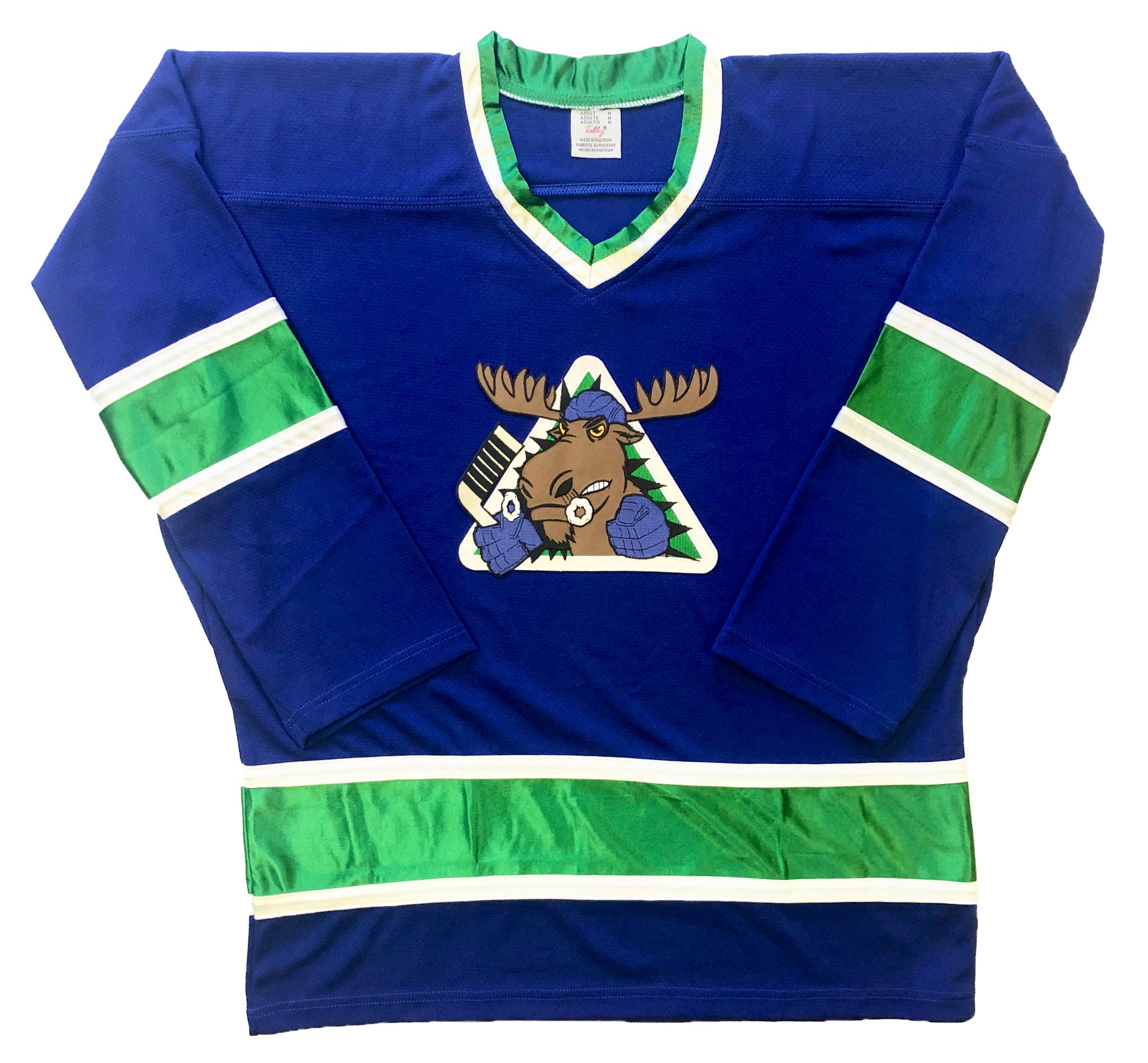 GRISWOLD Jersey with Embroidered Twill Crests and Sleeve Numbers – Tally Hockey  Jerseys