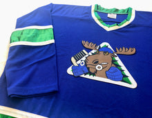 Load image into Gallery viewer, Custom Hockey Jerseys with the Mad Moose Twill Logo
